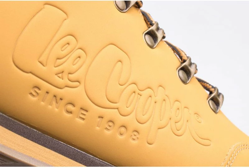 Këpucë për meshkuj Lee Cooper, të verdha