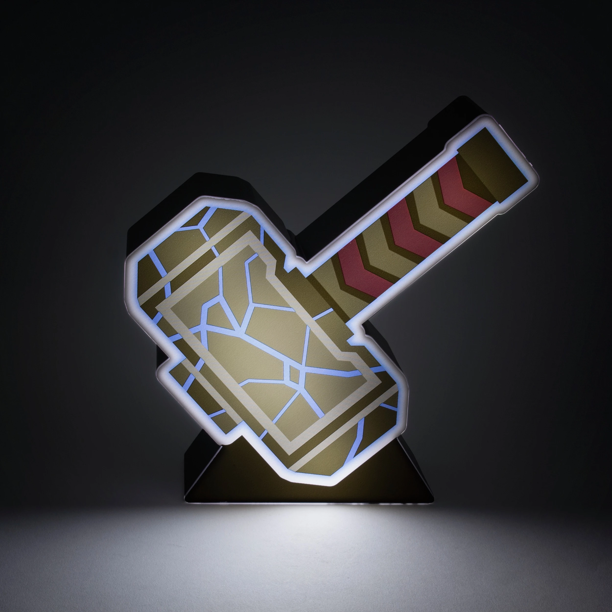 Dritë nate Paladone Marvel Thor\'s Hammer Box, 16 cm, me bateri
