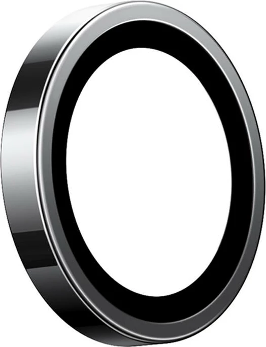 Xham mbrojtës kamerë Torras Lensguard për iPhone 16 Pro Max, 0.25mm, i zi