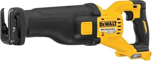 Sharrë reciproke DeWALT Flexvolt 54V, brushless, me bateri, e verdhë