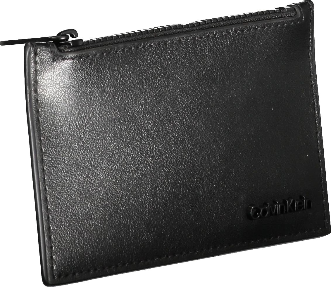 Portofol për meshkuj Calvin Klein, i zi