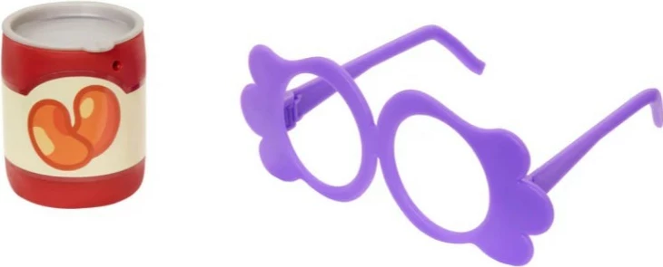 Makina lodër ride-on Little Tikes Cozy Coupe Bluey, plastikë, me tinguj, për fëmijë, Turkuaz/Vjollcë/E verdhë