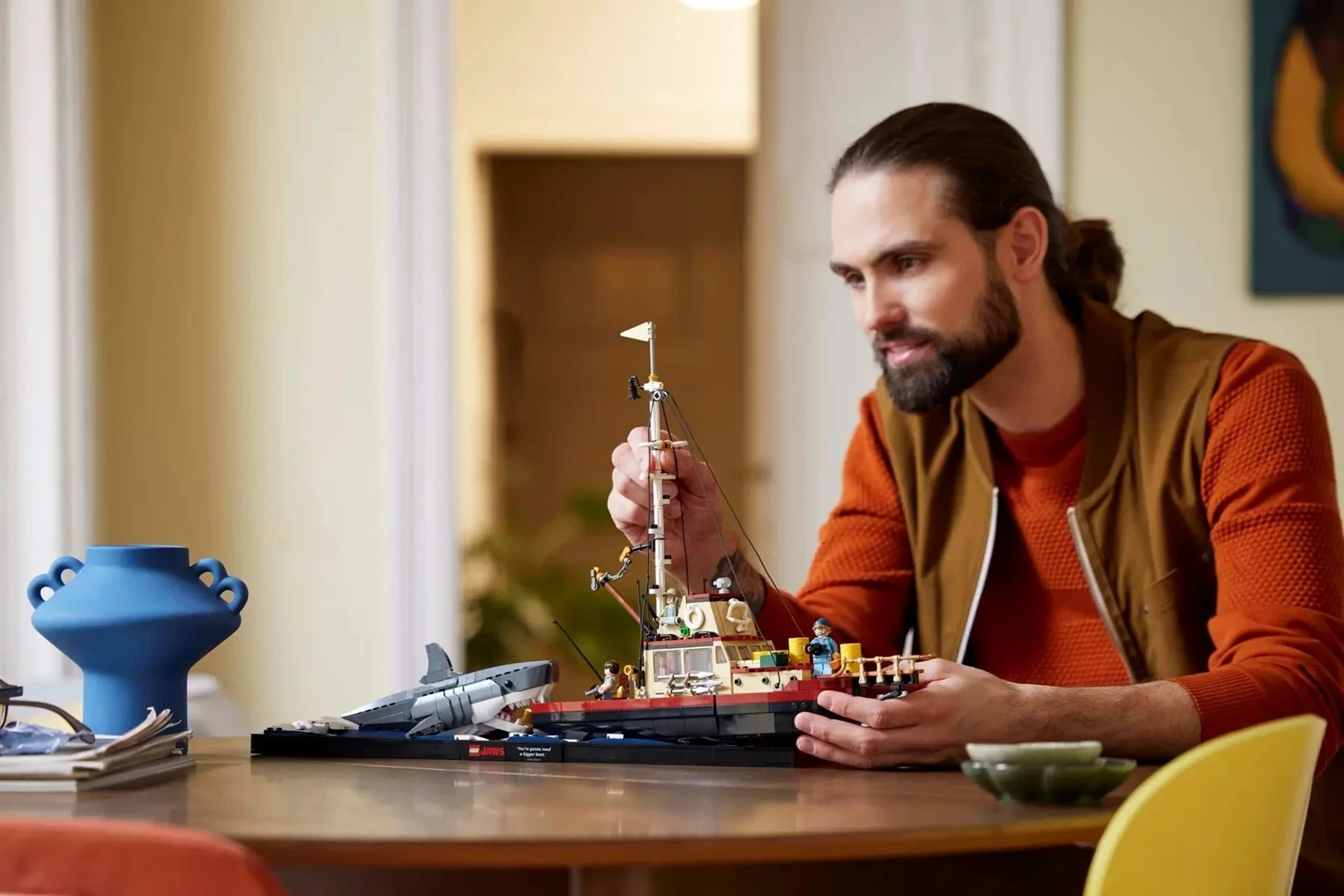 Set LEGO IDEAS 21350 Jaws, për të rritur