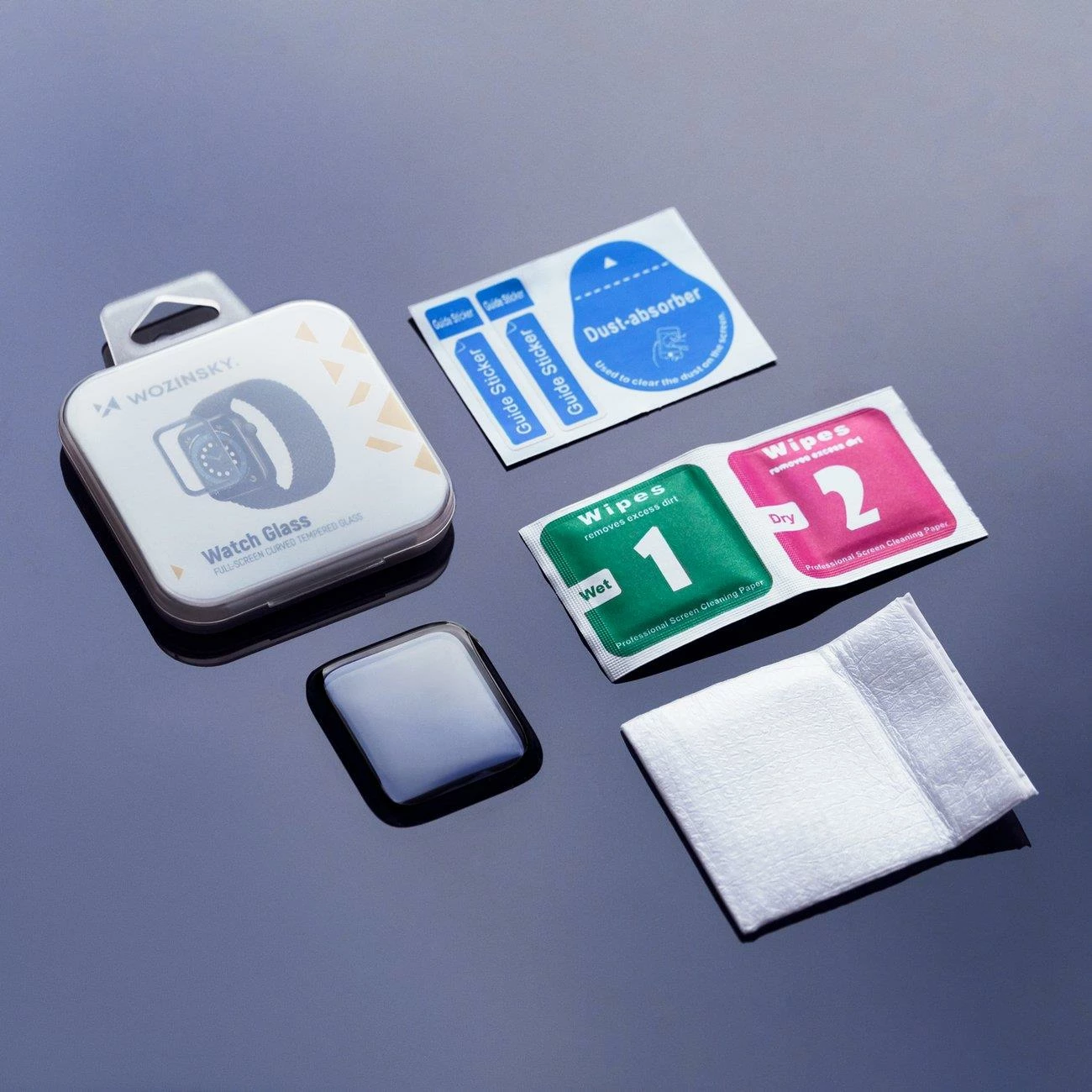 Xham mbrojtës hibrid për Xiaomi Watch Color 2, Wozinsky, i zi