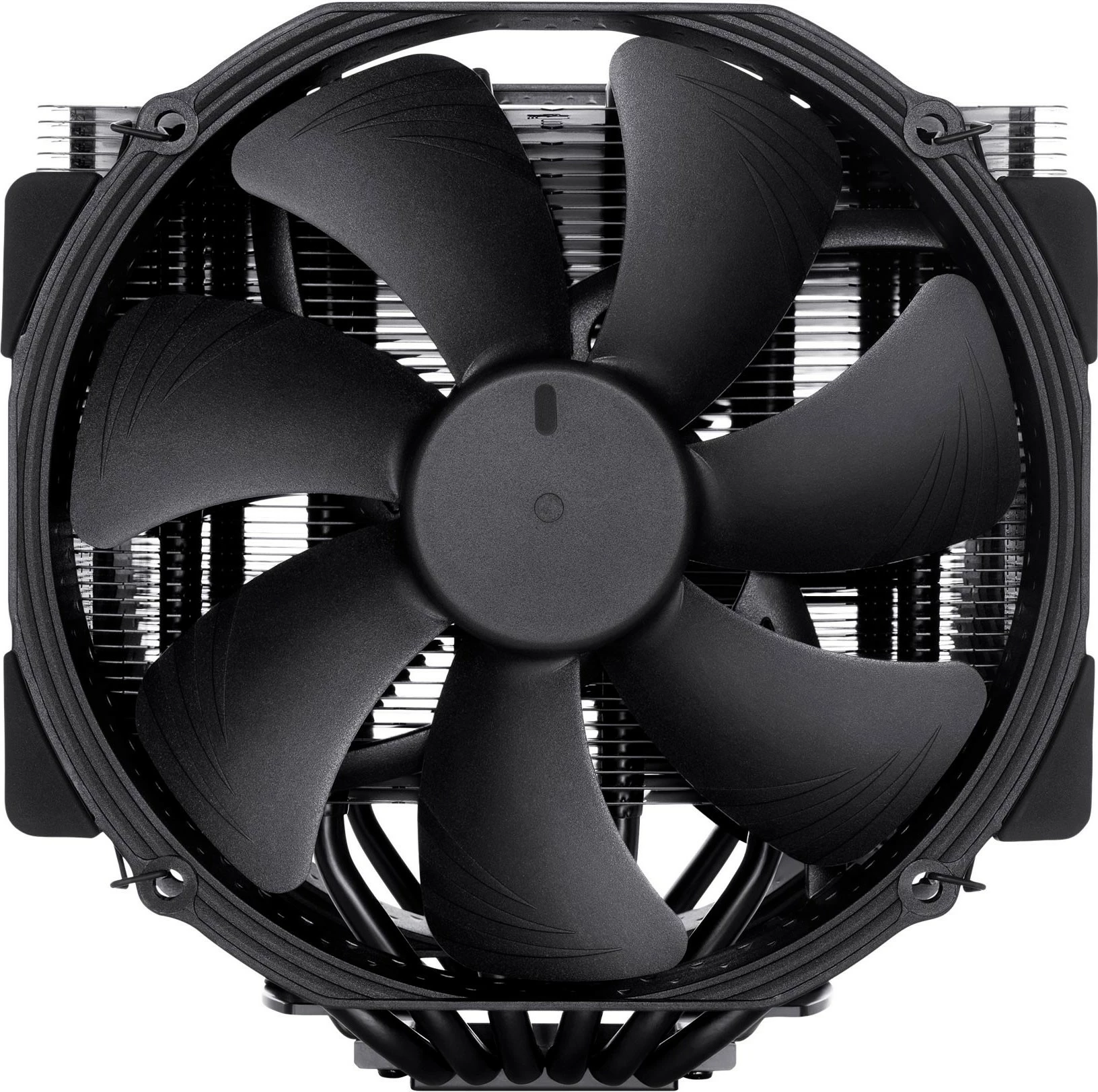Ftohës Noctua NH-D15 chromax.black, 15 cm, 300-1500 RPM, 24.6 dB, 140.2 m³/h, i zi