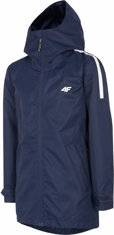 Xhaketë për vajza 4f, blu marine