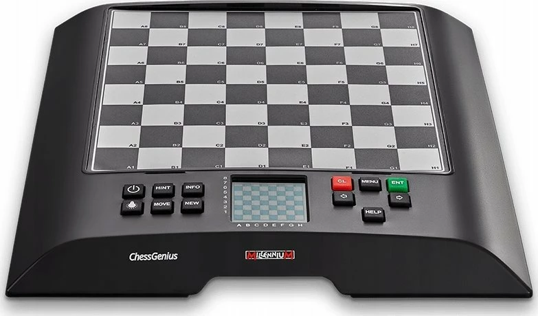Shah elektronik Millennium Chess Genius Pro M810, deri 2000 ELO, magnetik, tabelë 30 x 27.6 cm, i zi
