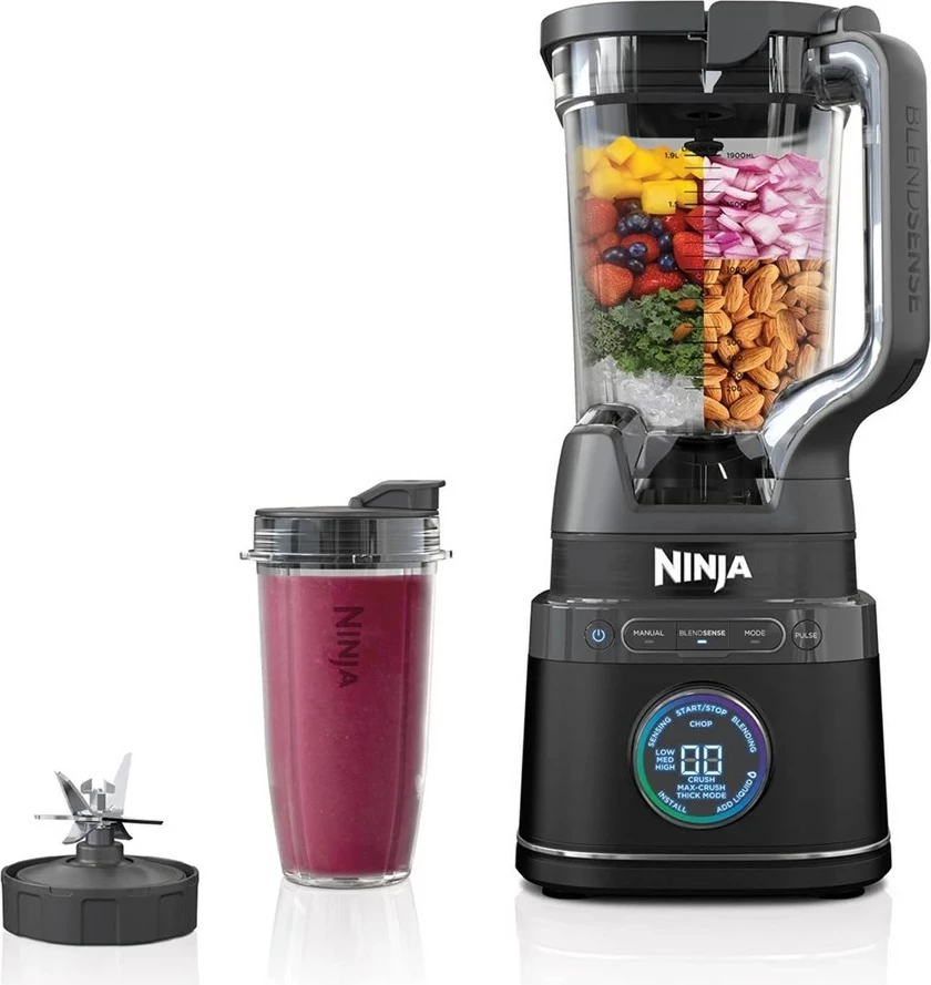 Blender tavoline Ninja TB301EU, 1200 W, 2.1 L, i zi, me dy gota