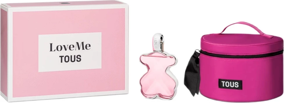 Eau de Parfum set për femra Tous LoveMe 90ml me çantë kozmetike