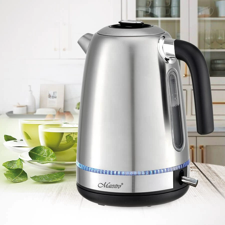 Vluese uji Maestro MR050, 1.7L, 2200 W, argjend 
