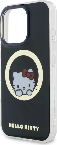 Mbështjellës Hello Kitty IML Sweet Kitty MagSafe për iPhone 16 Pro Max, Zi