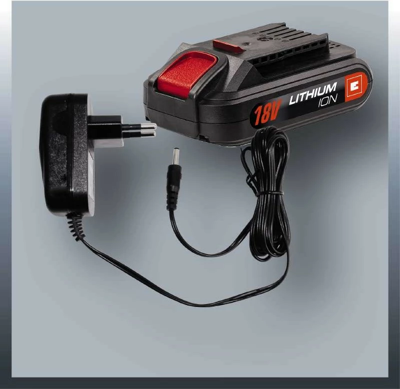 Shpuese/pistole Einhell TC-CD 18-2 Li, 18V, 2 bateri, Li-Ion, e zezë/e kuqe