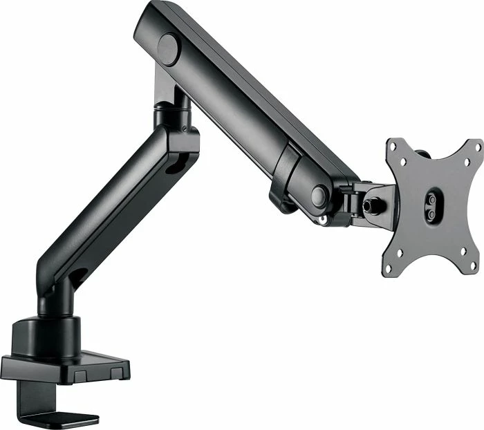 Mbajtës monitori ICYBOX IB-MS313-T për 1 ekran deri 32\" (8 kg), krah me gaz, VESA 75x75/100x100, i zi