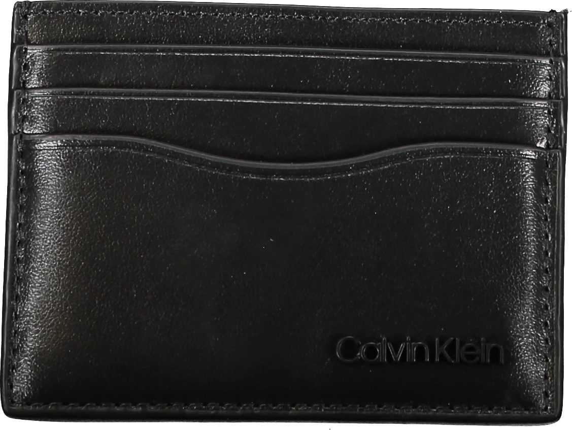 Portofol për meshkuj Calvin Klein, i zi