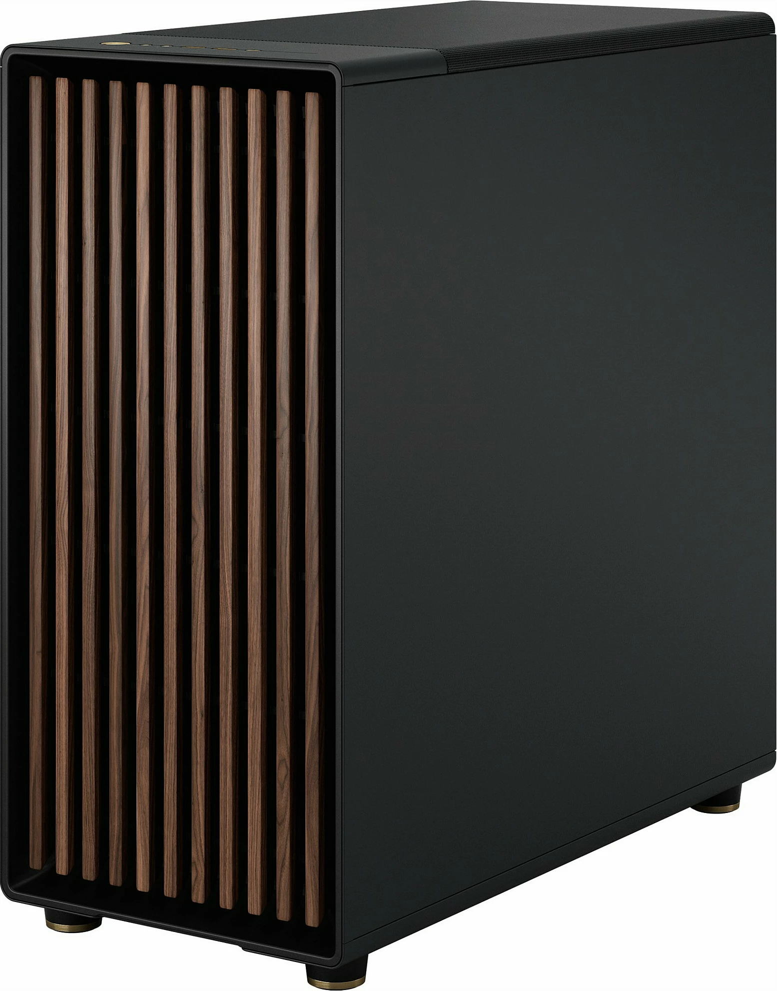 Kasë Fractal Design FD-C-NOR1X-02, Midi Tower, ATX, EATX, micro ATX, Micro-ITX, e zezë, qymyr