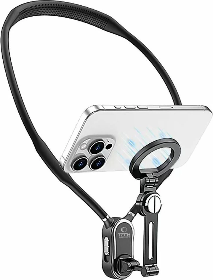 Mbajtës qafe për celular Tech-Protect AC100 me MagSafe, i zi