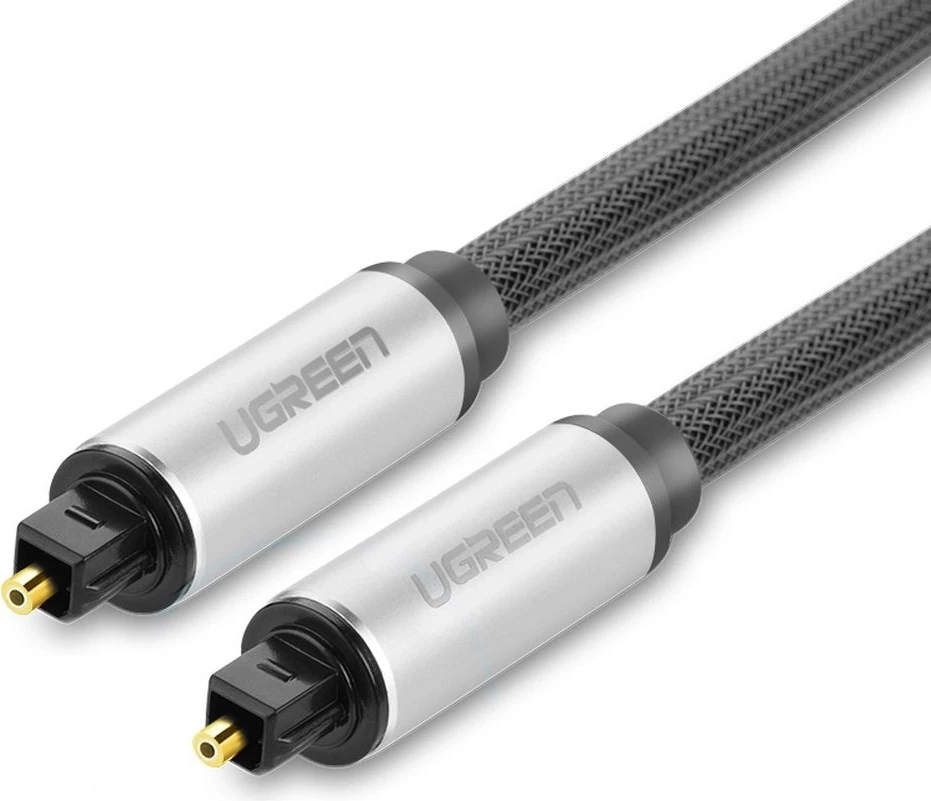 Kabllo optike audio Ugreen AV108 10540, Toslink/SPDIF, 2m, Gri