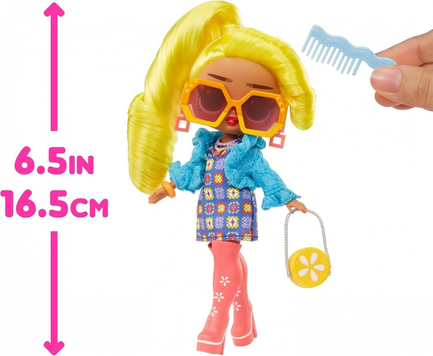 Kukull L.O.L. Surprise Tweens MGA Hana Groove, 16.5 cm, me aksesorë, shumëngjyrëshe