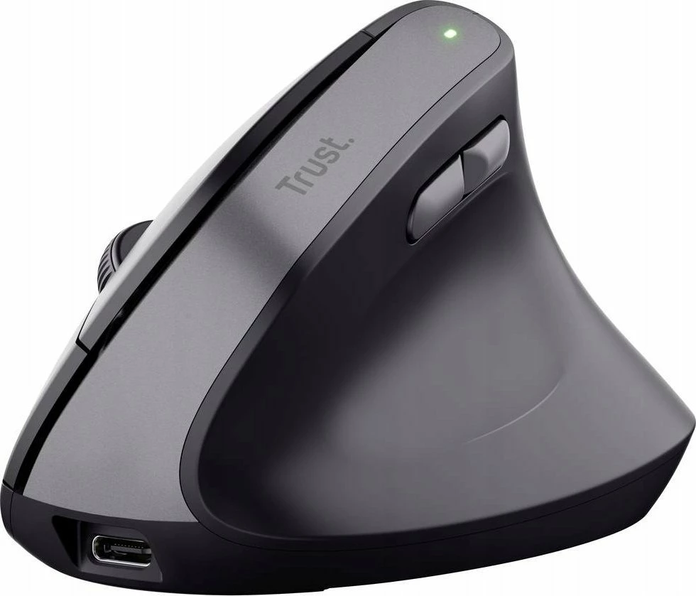 Maus ergonomik vertikal Trust Bayo II 25145, 2400 DPI, wireless, i zi
