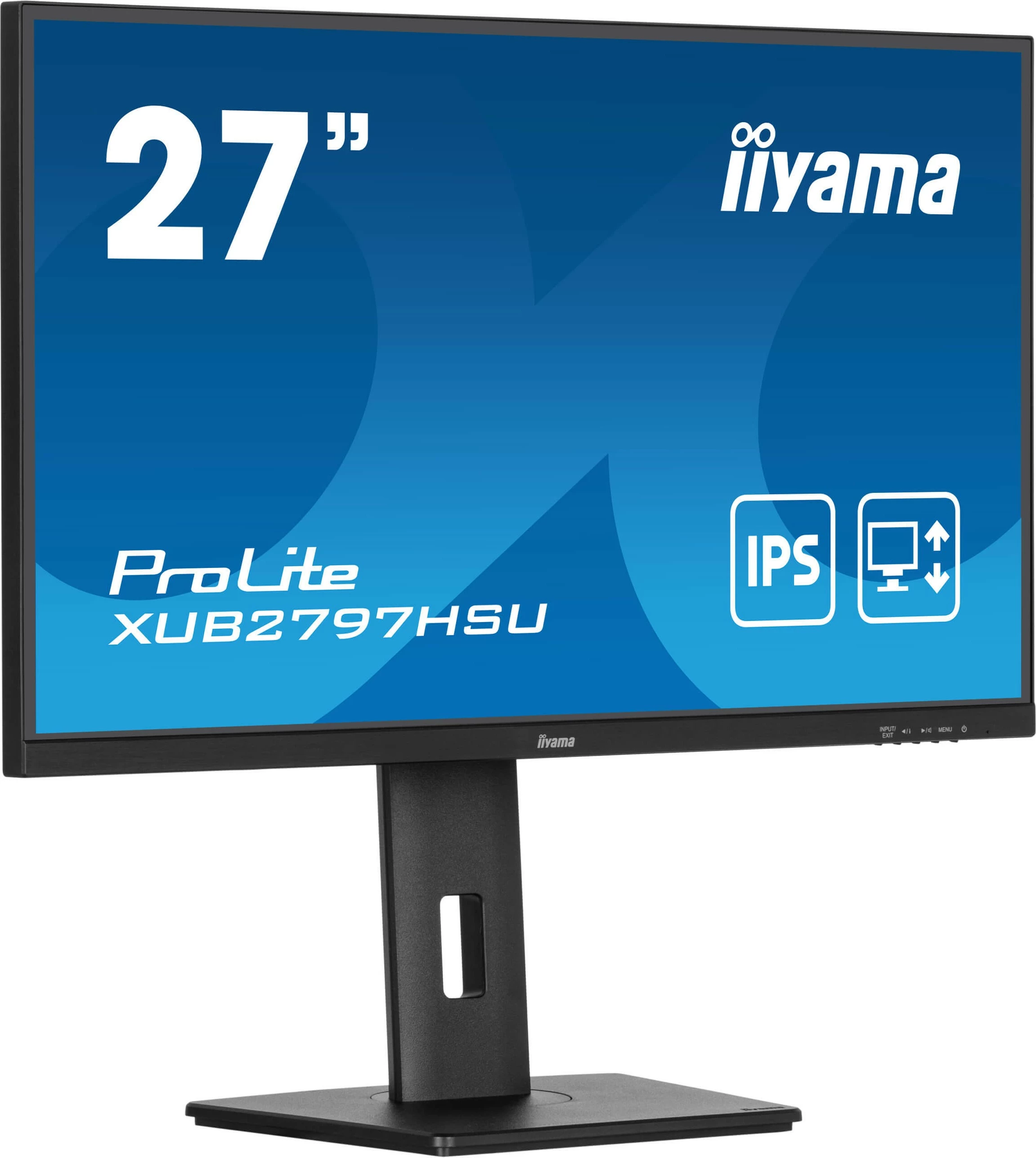 Monitor iiyama ProLite XUB2797HSU-B2, 27", Full HD, LED, 1ms, i zi