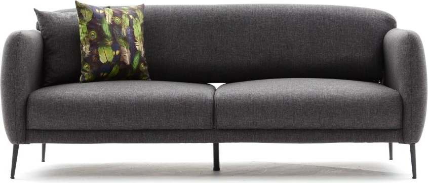 Krevat-sofa treshe Venus, ngjyrë antracit