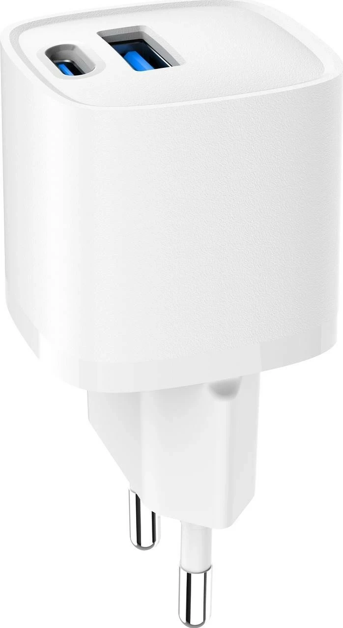 Mbushës rrjeti Gembird TA-UC-PDQC20-W-01, 20W, USB Type-C/USB 3.0, i bardhë