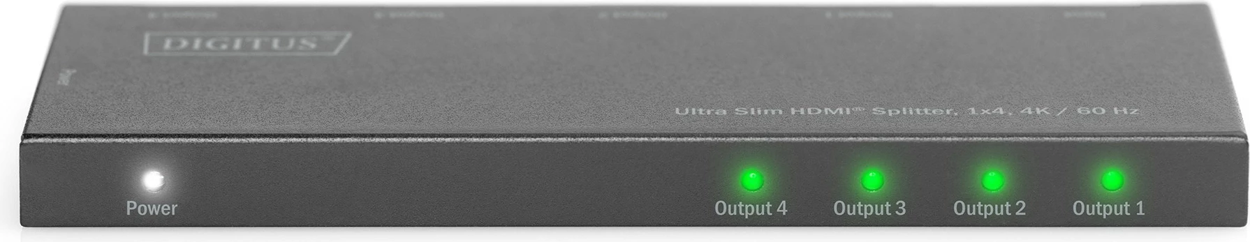 Splitter HDMI Digitus Ultra Slim 1x4, 4K/60Hz, i zi