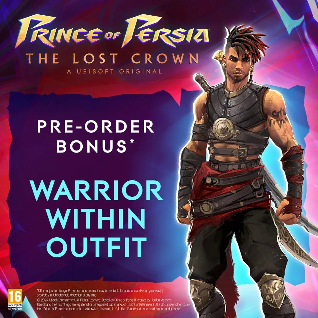 Lojë PS5 Ubisoft Prince of Persia: The Lost Crown, PEGI 16