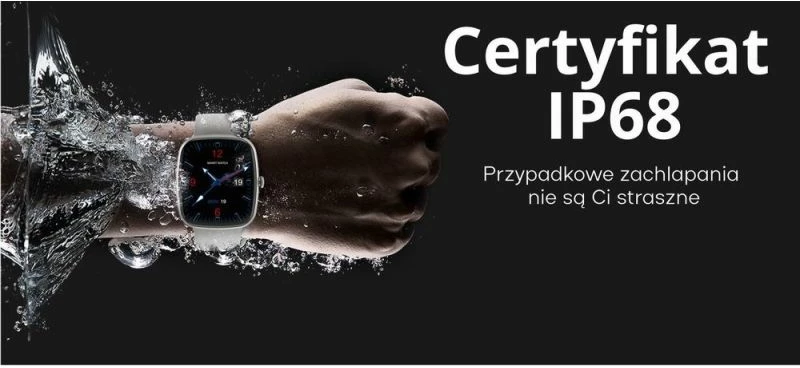 Smartwatch për femra Gravity, rozë