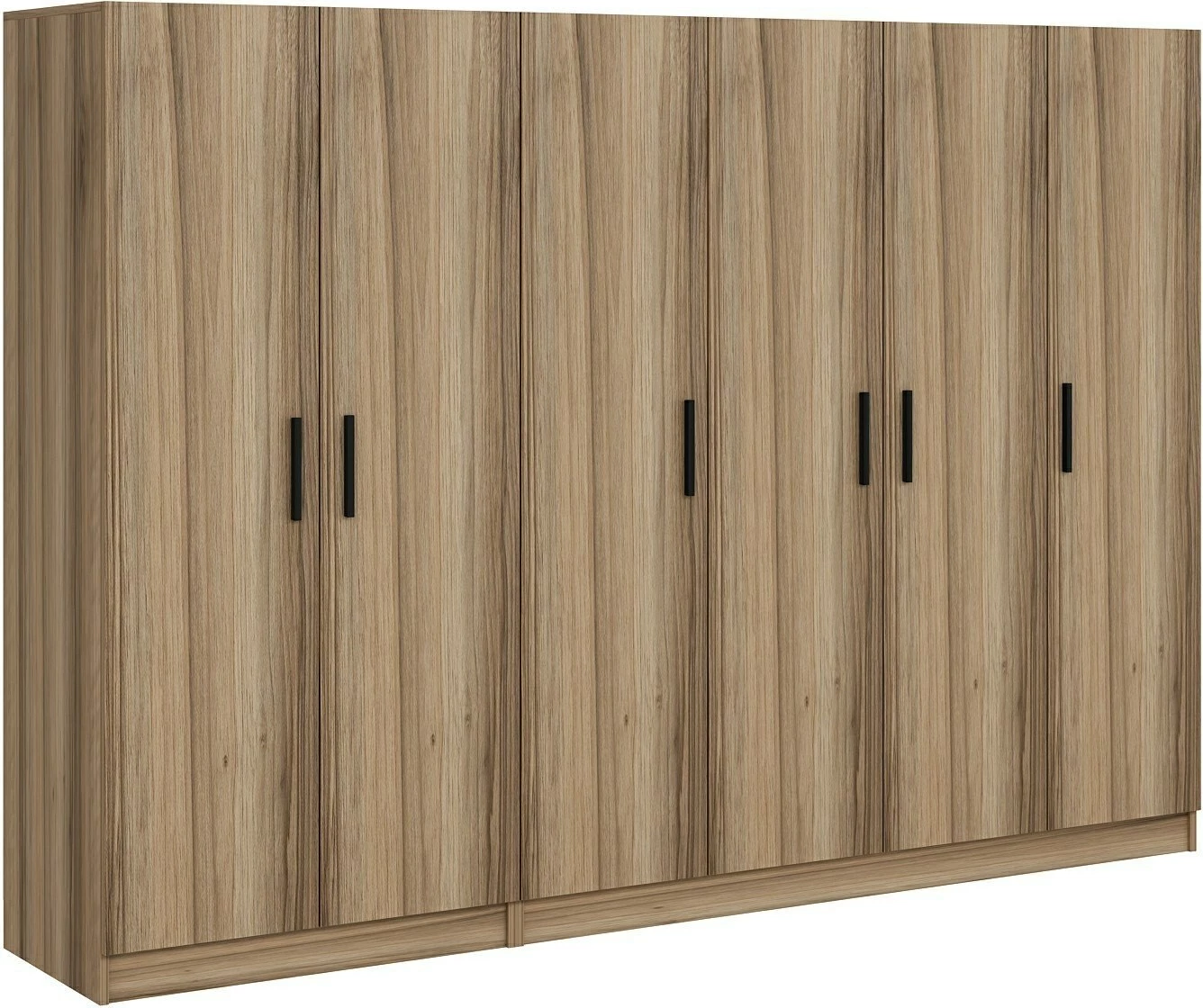 Dollap i madh për dhomë gjumi, ngjyrë dore, Skye Decor, 270x190x52cm