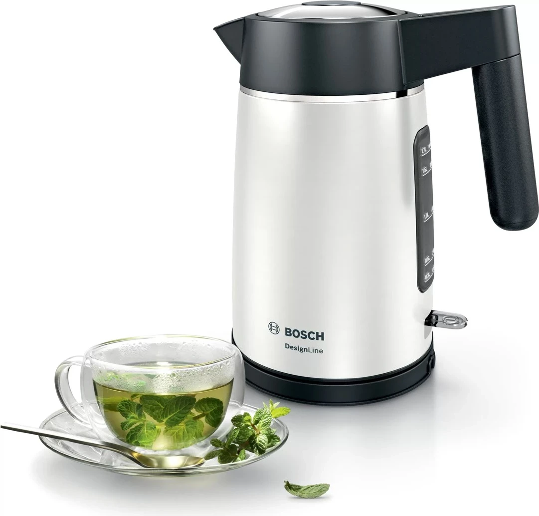 Vluese uji Bosch DesignLine, 1.7 L, 2400 W, e zezë