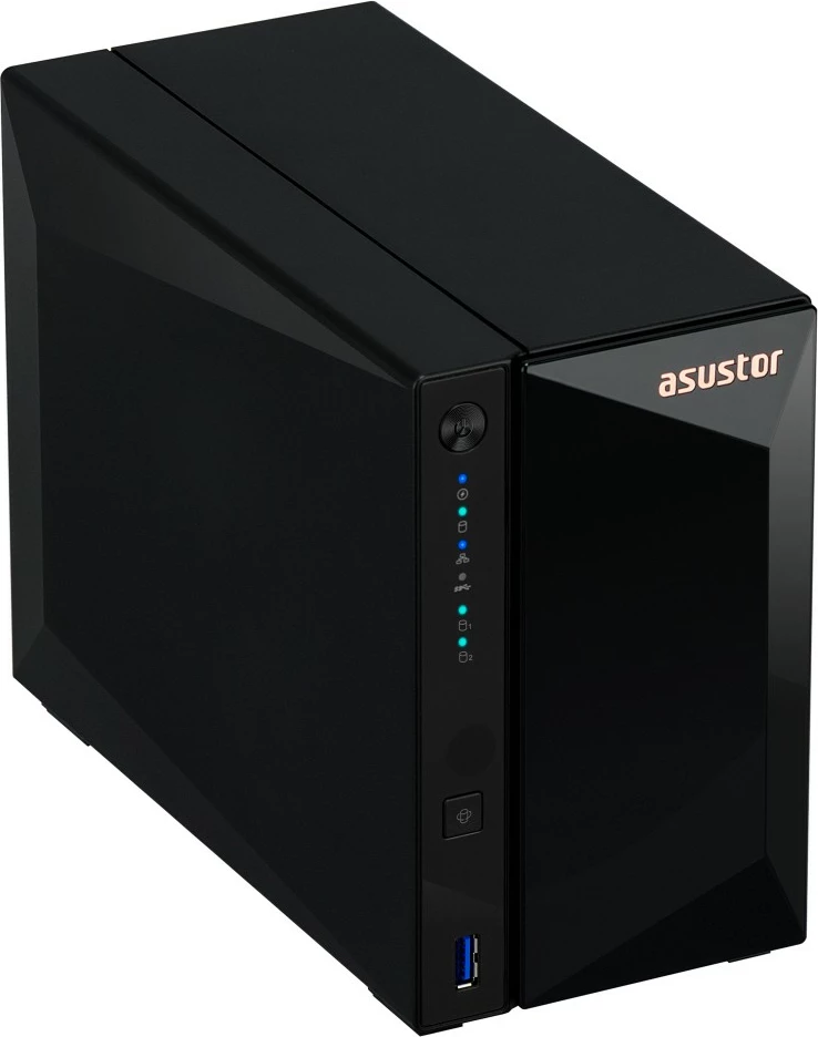 NAS Asustor DRIVESTOR 2 Pro Gen2 AS3302T v2, Realtek RTD1619B, 2 GB DDR4, ADM