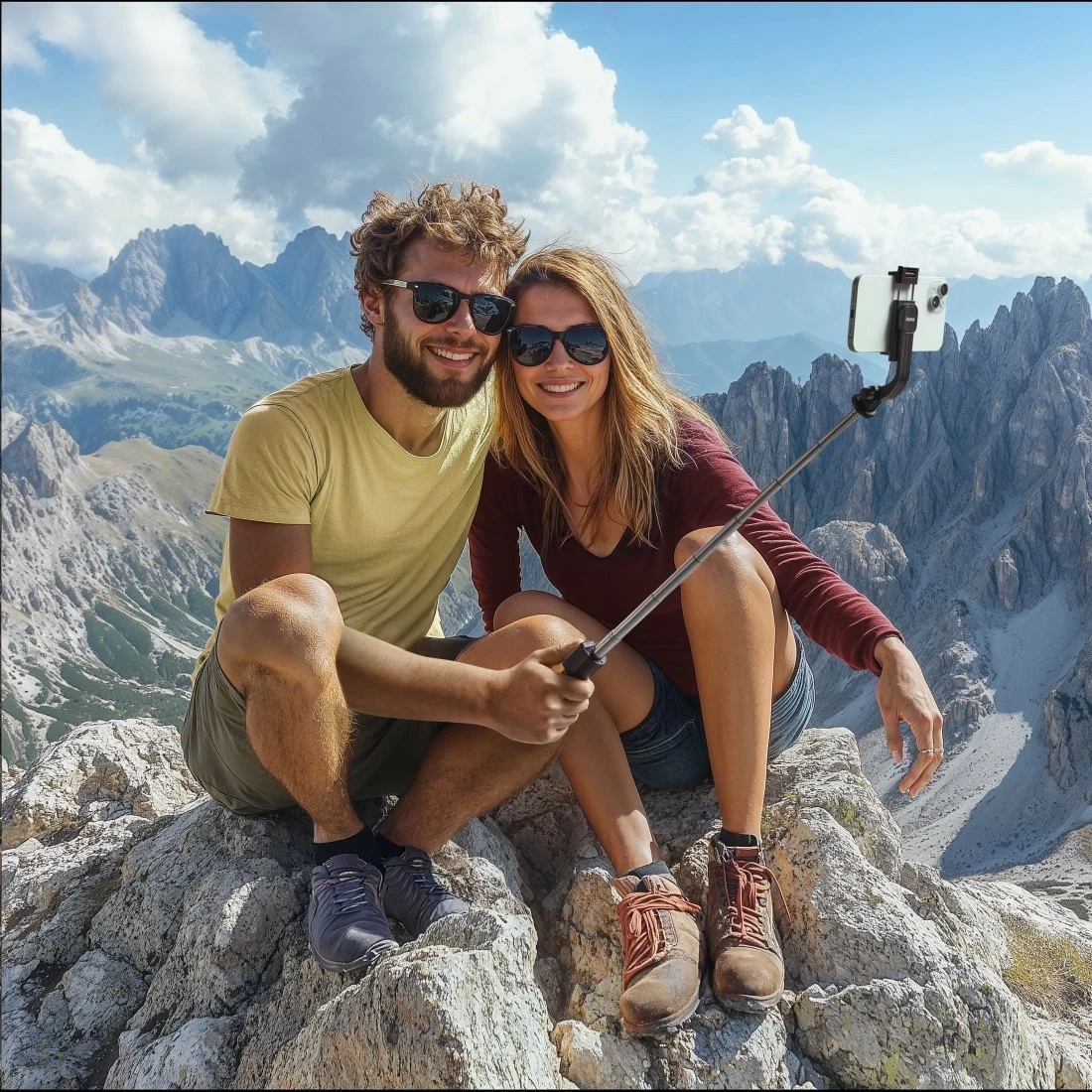 Selfie stick Hama Fancy Stand 70 me tripod, Bluetooth, i zi