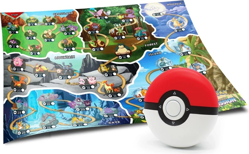 Lodër interaktive ZANZOON Pokemon Trainer Mission, për djem/vajza, e kuqe