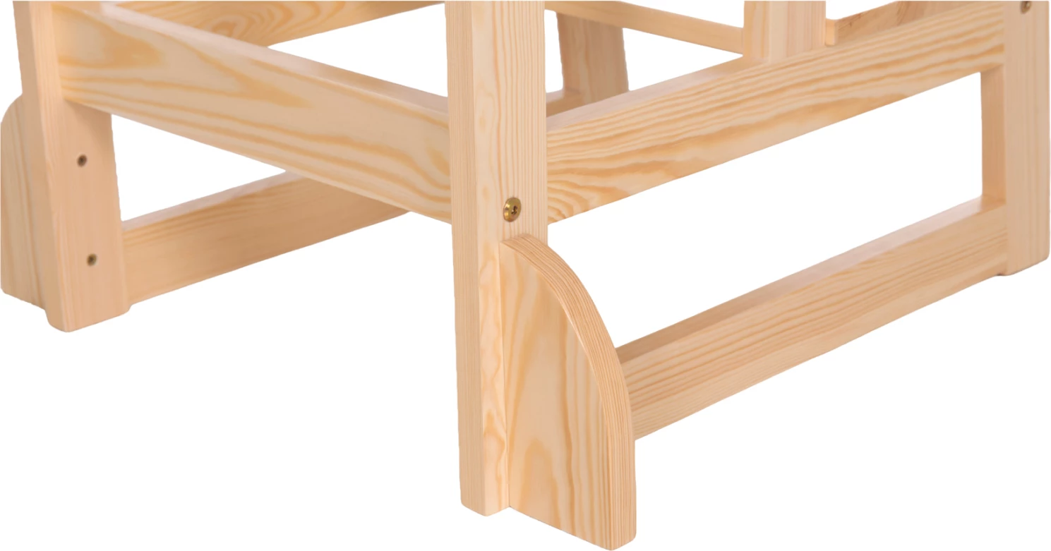 Kullë mësimi për fëmijë Montessori PEPE, dru pishe natyral, FH9291.01, 55x53x90cm