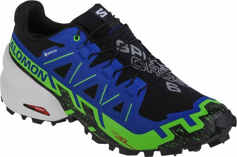 Atlete për vrapim për meshkuj Salomon Spikecross 6 GTX, blu