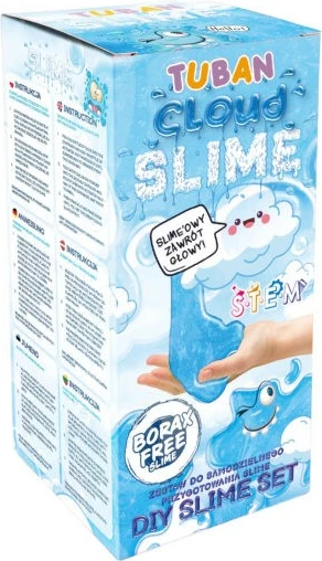 Set slime TUBAN Cloud Slime, TU3142, për fëmijë, kaltër