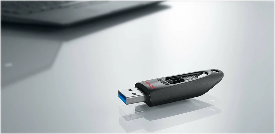 USB SanDisk Ultra 256GB, USB 3.0, e zezë
