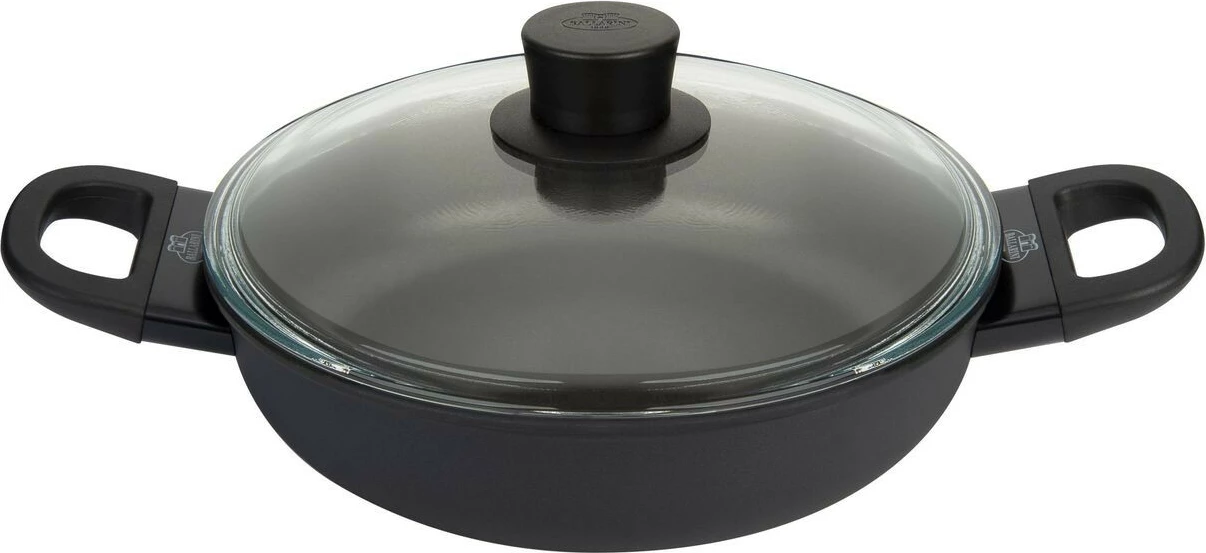 Tigan servirës Ballarini 75002-923-0, 28cm, alumini, Keravis, Thermo-Spot, i zi