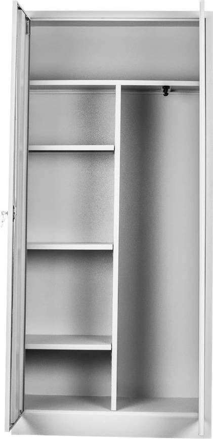 Dollap metalik për ruajtje, ngjyrë gri e kuqe, Skye Decor, Js1008Kı