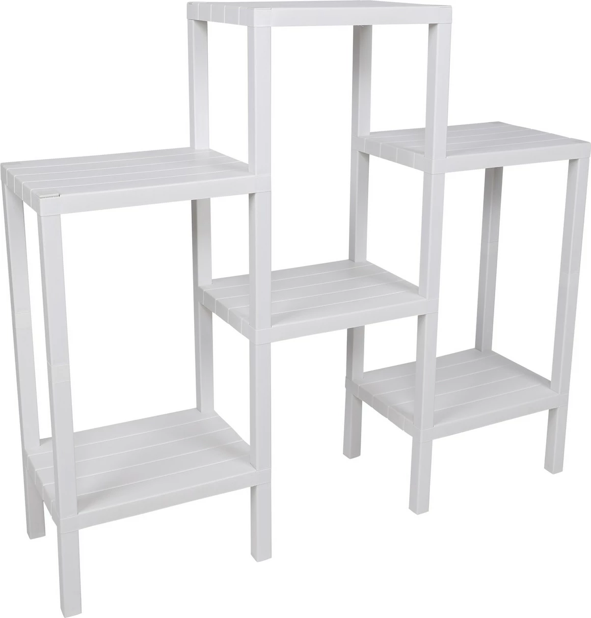 Raft plastik shumëpërdorimësh, i bardhë, OMS-1108-B