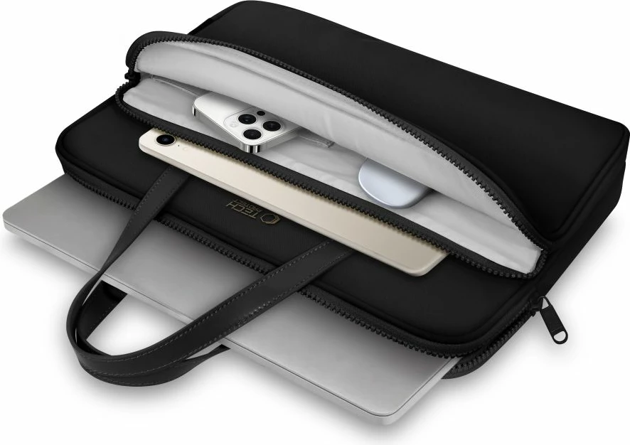 Mbështjellës laptopi Tech-Protect, 15-16 inç, i zi