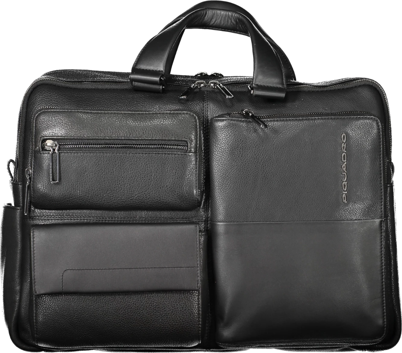 Çantë pune PIQUADRO për meshkuj, e zezë