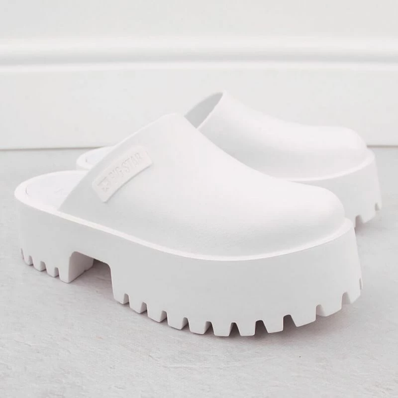 Këpucë për femra Big Star, të bardha