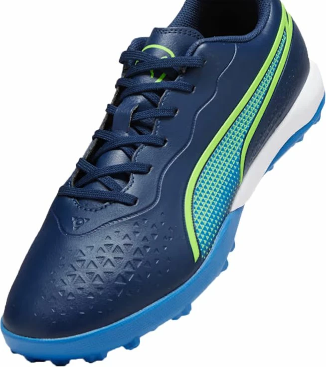 Atlete futbolli për meshkuj Puma King, blu marin