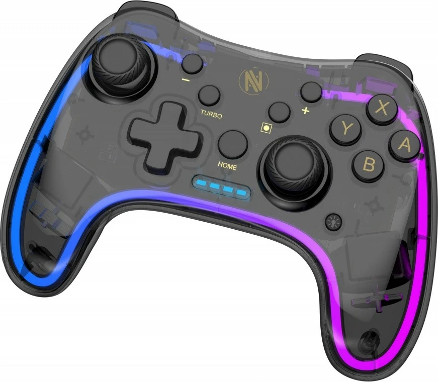 Gamepad iBOX Aurora GP5, wireless/wired, për Nintendo Switch, Android, iOS, Windows, i zi