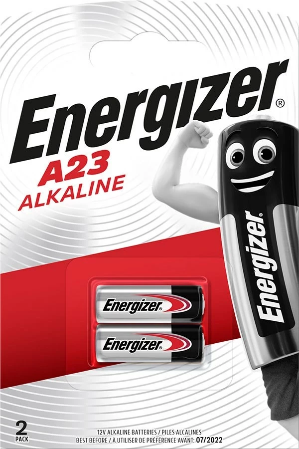 Bateri Energizer A23, alkaline, 12V, 2 copë