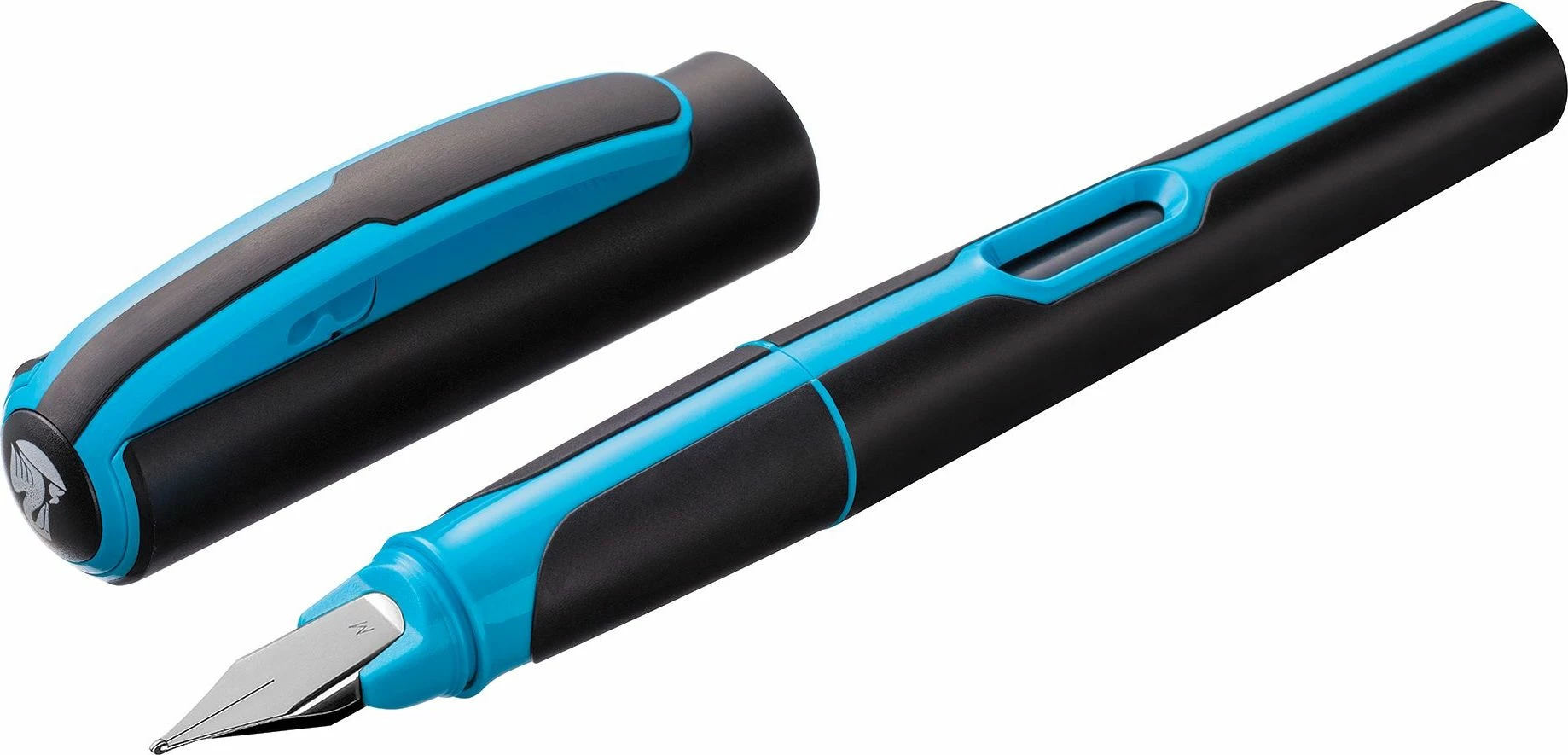 Stilolaps me pendë Pelikan Style P57 M, insert blu i zëvendësueshëm, 1 copë, zi/blu