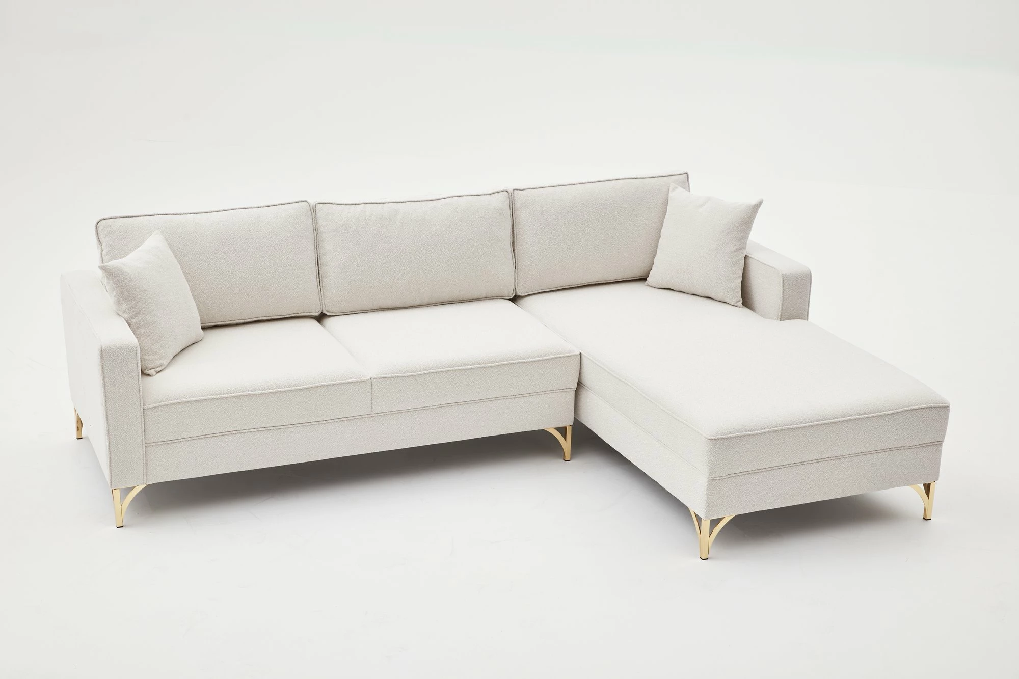 Këndare Atelier del Sofa, Berlin, e djathtë, krem dhe ari