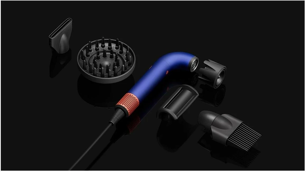 Tharëse flokësh Dyson Supersonic R, ngjyrë kaltër/topaz